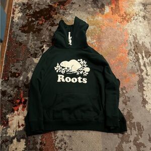 Dark Green Roots Hoodie
